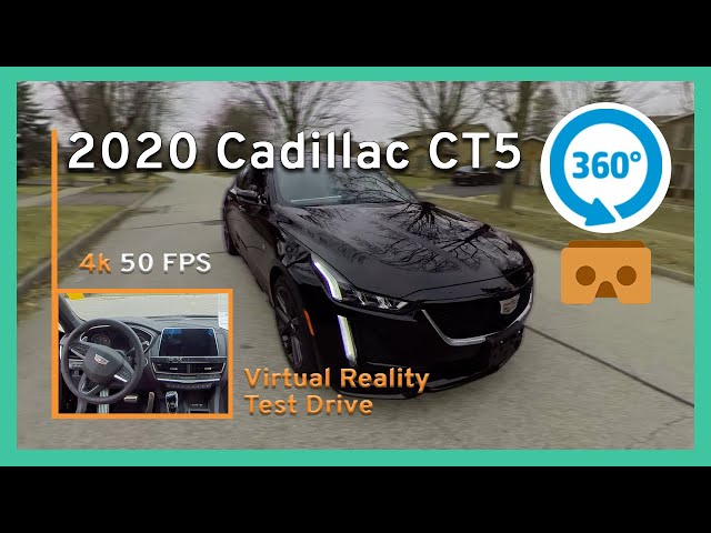 360° VR | 2020 Cadillac CT5 Review | Test Drive in 4K