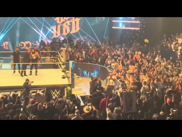 Jey Uso entrance vs The Bloodline WWE Smackdown Live