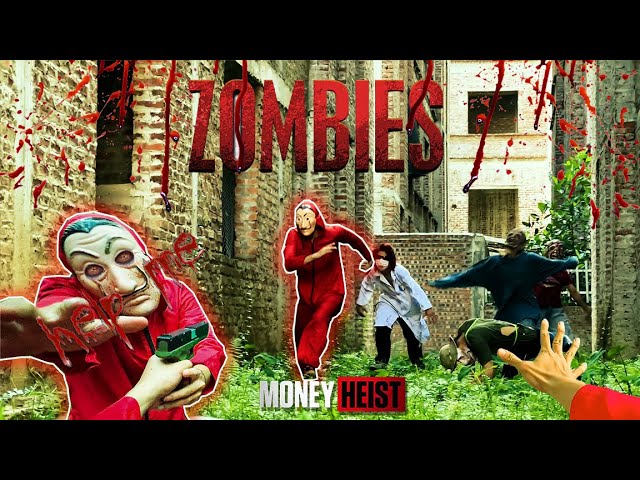 ZOMBIE MONEY HEIST vs POLICE 5.0 (Epic Parkour POV Chase) | Highnoy