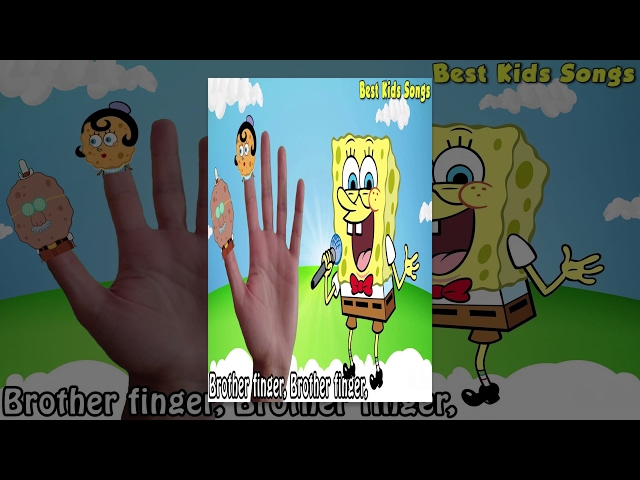 SpongeBob - Finger Family Song Collection - Nursery Rhymes SpongeBob Finger Family for Kids