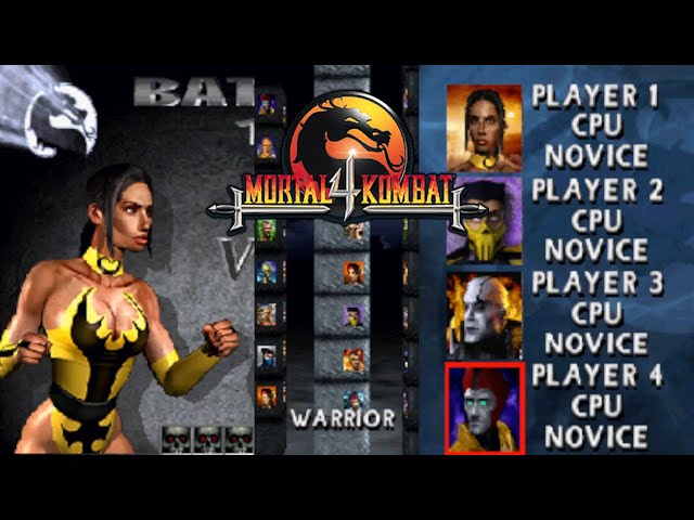 Mortal Kombat 4 PC | Warrior Tower | CPU Tournament