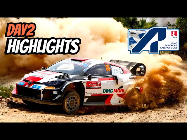 WRC EKO Acropolis 2023 • Friday Highlights || Action Ang and Flatout