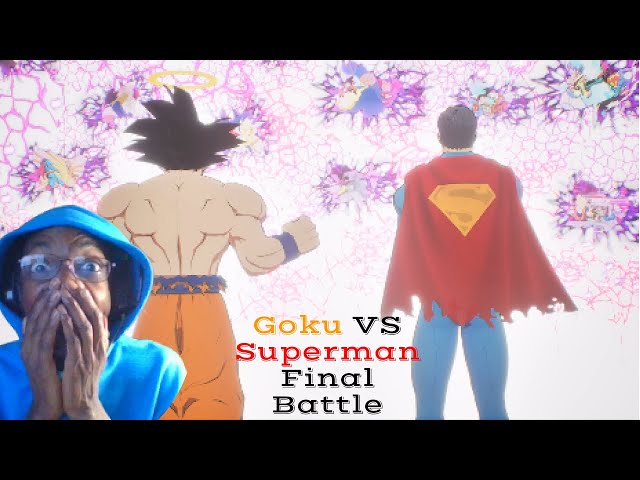 DEATH BATTLE -  Goku VS Superman Final Battle (Dragon Ball VS DC Comics) Reaction