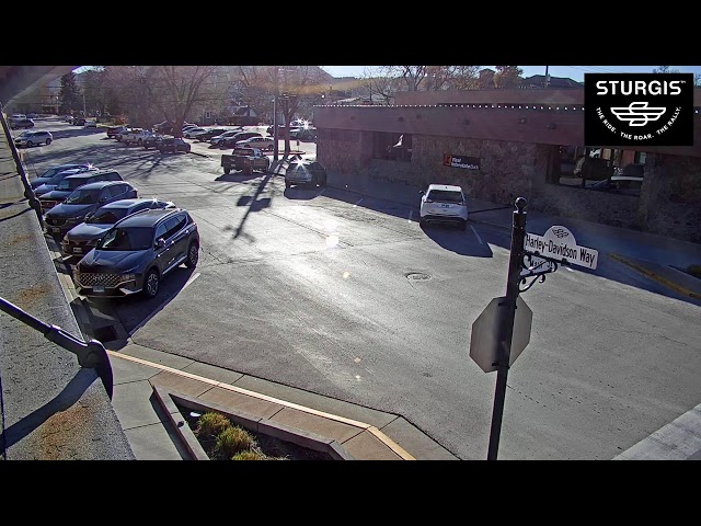 Live View from Hotel Sturgis on Main St. and Harley-Davidson Way in Sturgis SD