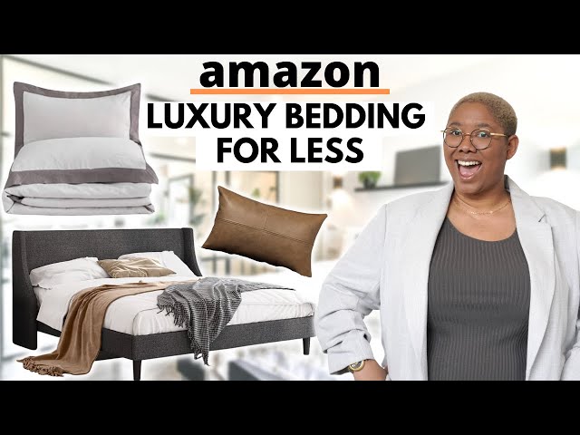 AMAZON Designer Bedding on a Budget! (TOP LUXURY PICKS)