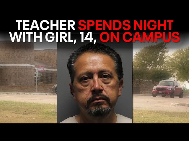 Mesquite teacher accused of grooming student, 14, spending the night with her at school