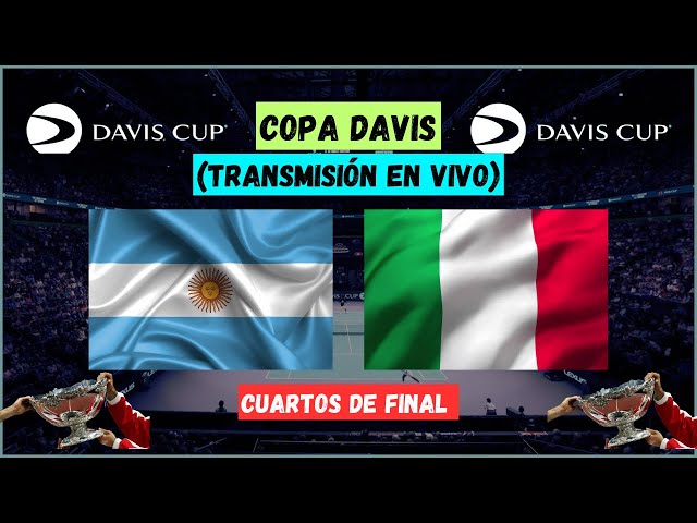 ARGENTINA VS. ITALIA | COPA DAVIS | REACCIÓN EN VIVO | #argentina #davis #italia #sinner #vivo