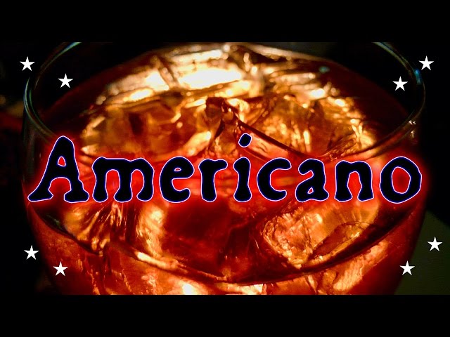 The History of the Americano Cocktail