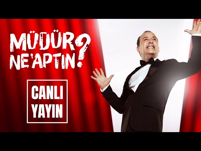 Müdür Ne'Aptın? - YouTube Özel Canlı Yayın