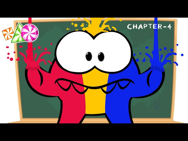 Back To School With Om Nom : Learn Colors With Om Nom Face Painting | Learn With Om Nom