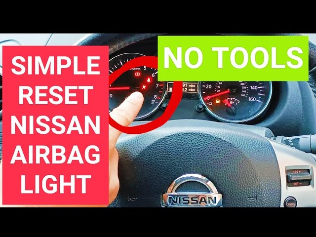 Easy airbag light reset for any Nissan Quashqai,Duke,Navara,Micra,Infiniti,Pathfinder,Frontier,Note