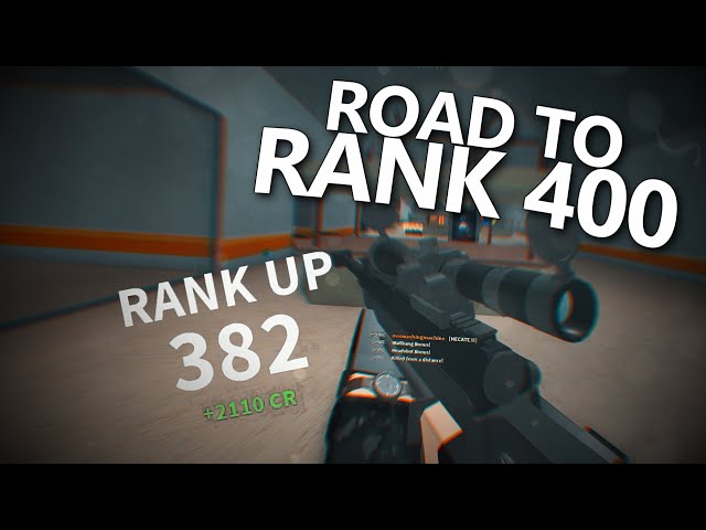 TRYHARDING TO RANK 400 #7.. (Phantom Forces)