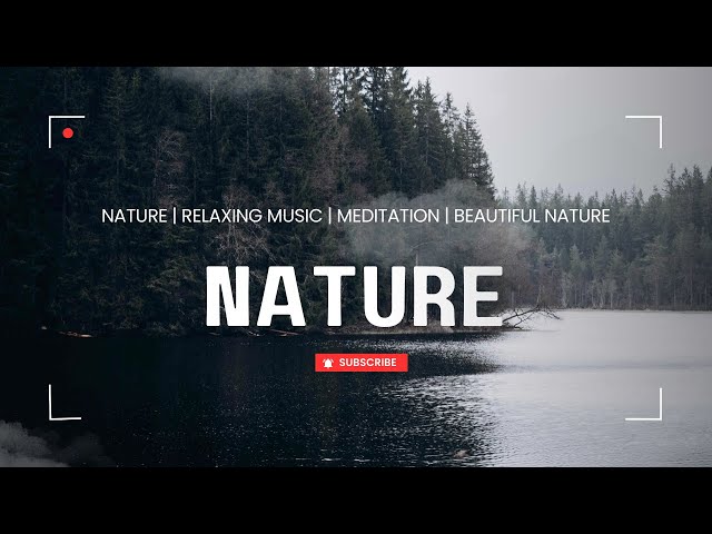 Amazing Nature Scenery & Relaxing Music for Stress Relief