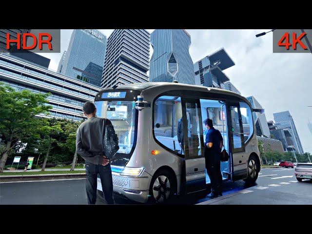 Guangzhou autonomous driving bus experience: My first time in a self-driving car