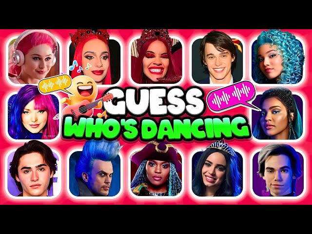 Which Red Dance Is Better? Guess Who's Dancing: Descendants The Rise Of Red | Qik Quiz