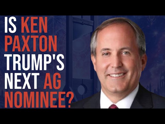 IS KEN PAXTON TRUIMP'S NEW AG NOMINEE? | GUILLOTINE GENES