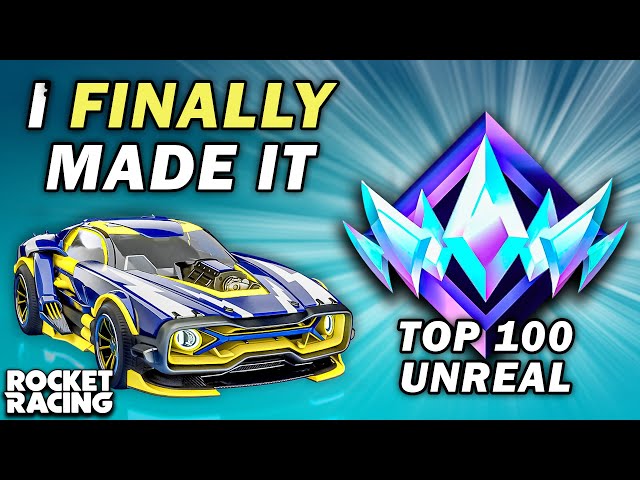 How I became one of the first 100 UNREAL Rocket Racing players