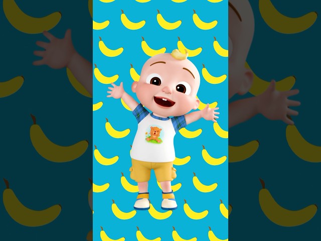 Yummy 🍌 BANANA 🍌 Song! Dance with Baby JJ! #cocomelon #shorts