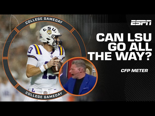 Pat McAfee believes LSU can go ALL THE WAY?! 👀 | College GameDay