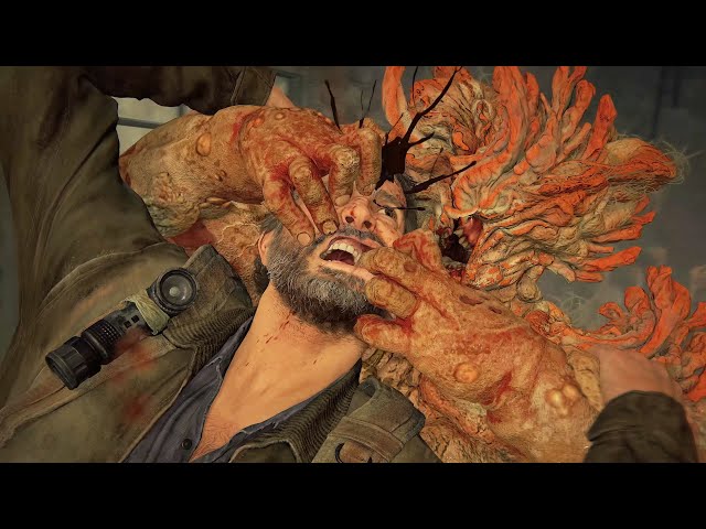 Joel's Updated Bloater Death Animation - The Last of Us Part 1 Remake [PS5 4K HDR]