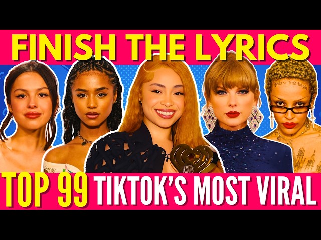 FINISH THE LYRICS - Most Popular Viral TikTok Songs EVER📀MEGA CHALLENGE📢🎶(♾️ - 2024) #4