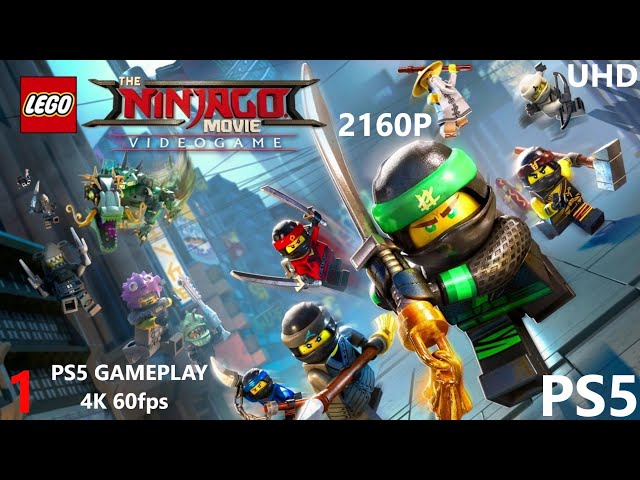 The LEGO NINJAGO Movie Video Game PS5 Gameplay 4K 60fps FULL GAME Part 1