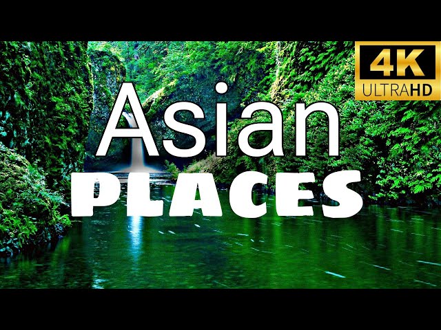 20 Best countries to travel in Asia 4K Travel video