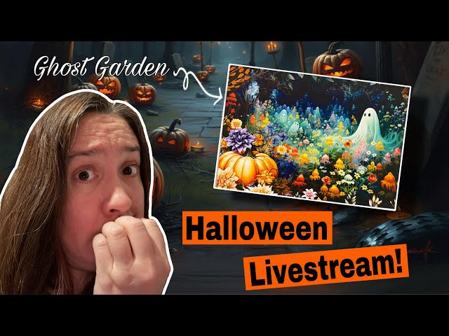 Building a Wooden Halloween puzzle - LIVE! Ghost Garden - Wentworth