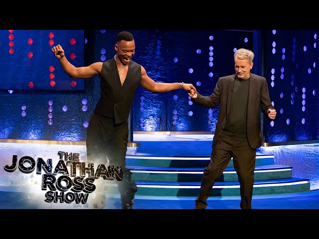 Johannes Radebe Teaches Frank Skinner The Cha Cha | The Jonathan Ross Show