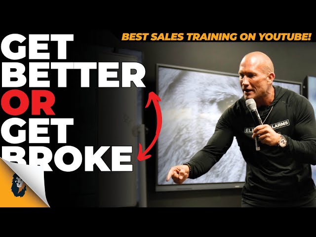 Sales Training // Either Get Better Or Get Broke // Andy Elliott