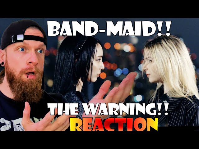 FOR REAL?!! BAND MAID with The Warning SHOW THEM Reaction