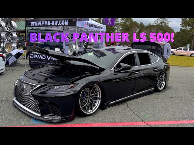 Black Panther Themed Lexus LS 500! SouthrnFresh 11