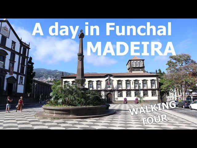 Funchal walking tour, Madeira walking tour  A day in Madera, Portugal-Πορτογαλία-Μαδέρα-Μαδέιρα