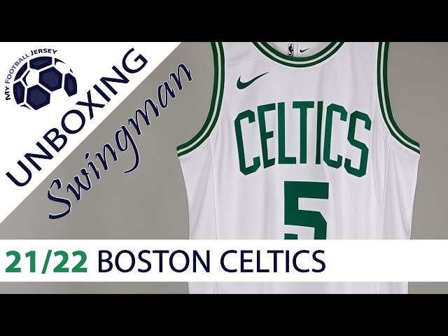 Boston Celtics Association Edition Jersey 22/23 Garnett (Messi100) Swingman Version Unboxing Review