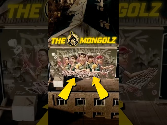 Mongolz got a grafitti in the capital of Mongolia when qualifying to the major! 🔥 #cs2 #gaming