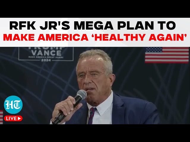 US News LIVE | RFK Jr. Reveals Ultimate Plan To Make America 'Healthy Again' | Vaccine Policies