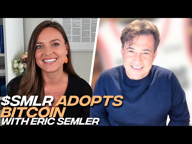 This Company Bought 1273 Bitcoin! Will More Major Corporations Follow? Eric Semler of $SMLR Explains