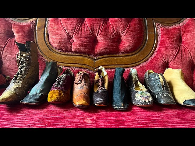 Antique Shoe Collection & Shoemaking Chat