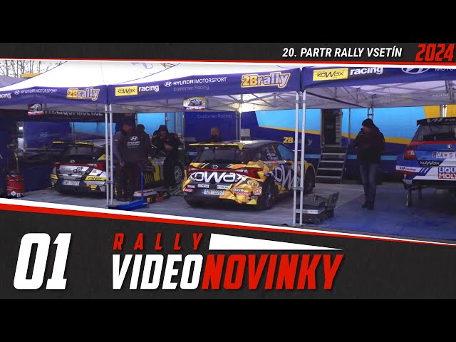 20. Partr Rally Vsetín 2024 - 🎥⁣ VIDEONOVINKY 01 - rozhovory před startem