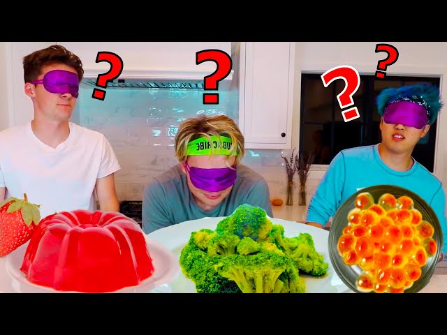 $10,000 BLINDFOLD TASTE TEST CHALLENGE!! (GONE WRONG)