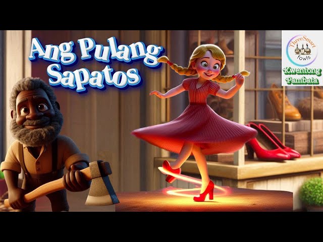 Ang Pulang Sapatos | The Red Shoes | Fairytale | Kwentong Pambata| Three Smart Fowls| Kathang-Isip |