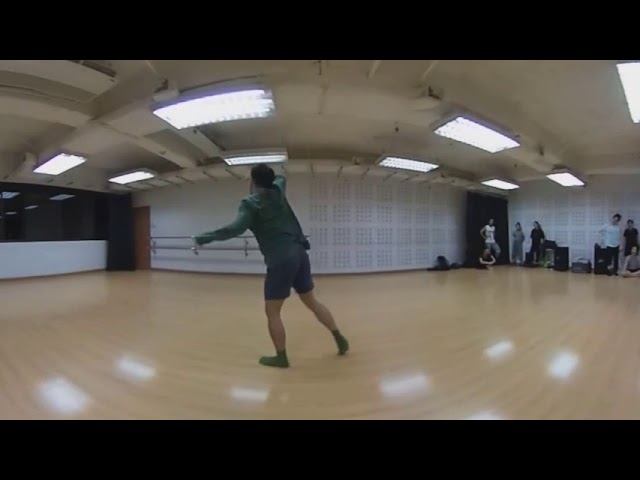 Contemporary class by Jane Aditep,  360 camera