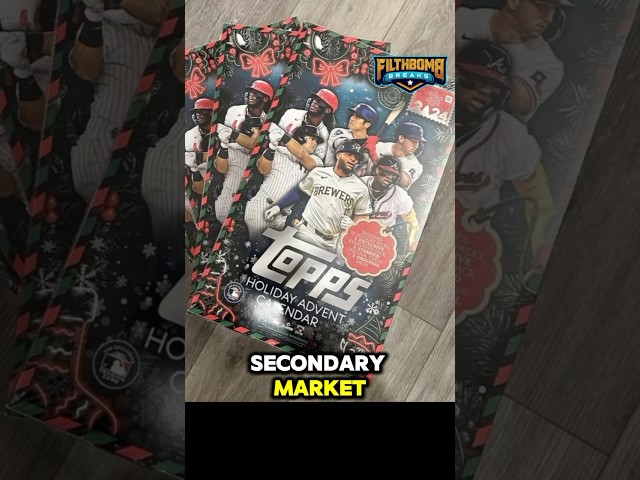 Did YOU Get ONE? Topps Advent Calendar ❌SOLD OUT❌ #adventcalendar #topps #mlb #sportscards #baseball