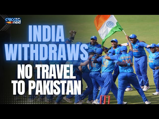 India Not to Travel To Pakistan | Indian Team Withdraws From T20 World Cup For The Blind