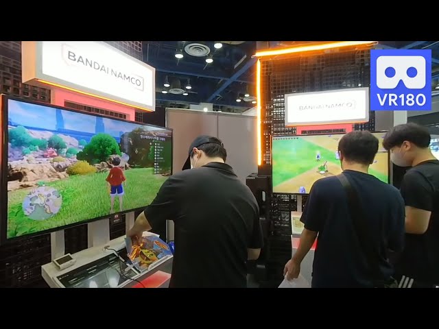 3D VR Bandai Namco Video Game Event Zone