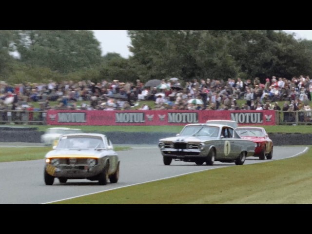 1965 Plymouth Barracuda at Goodwood Revival 2024 - MOTUL