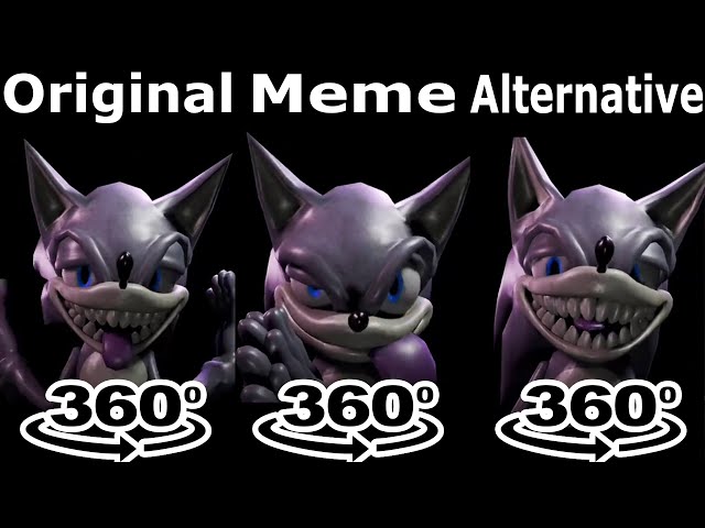 Freaky Sonic Meme 360º