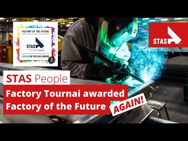 STAS Factory Tournai awarded Factory of the Future AGAIN!