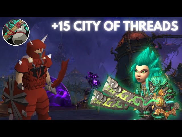 My Tank Wouldn't Stop Playing Runescape in a +15 City of Threads | Windwalker Monk