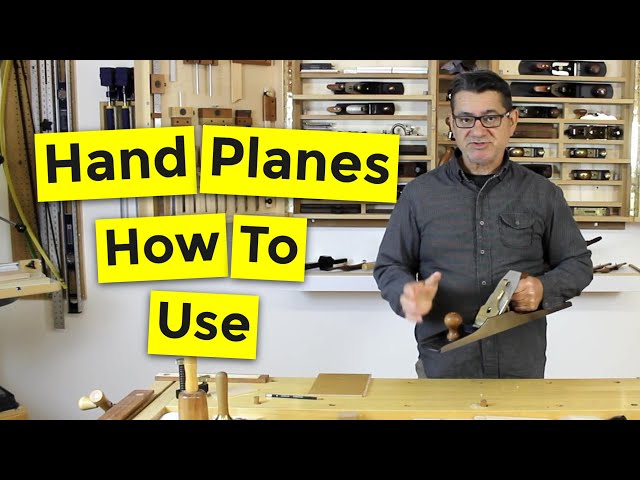 How To Setup and Use Hand Planes || Hand Tool Woodworking